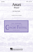 cover Amani SATB choral sheet music cover